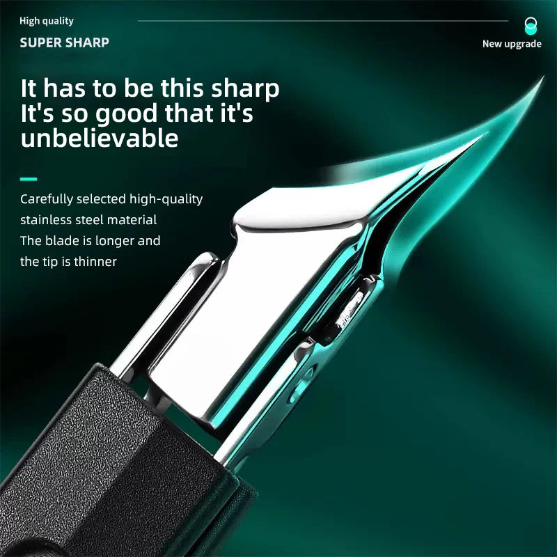 Super Sharp Oblique Nail Clippers Large Opening Eagle Beak Pliers Nail Groove Pliers Pedicure Tools for Home Use