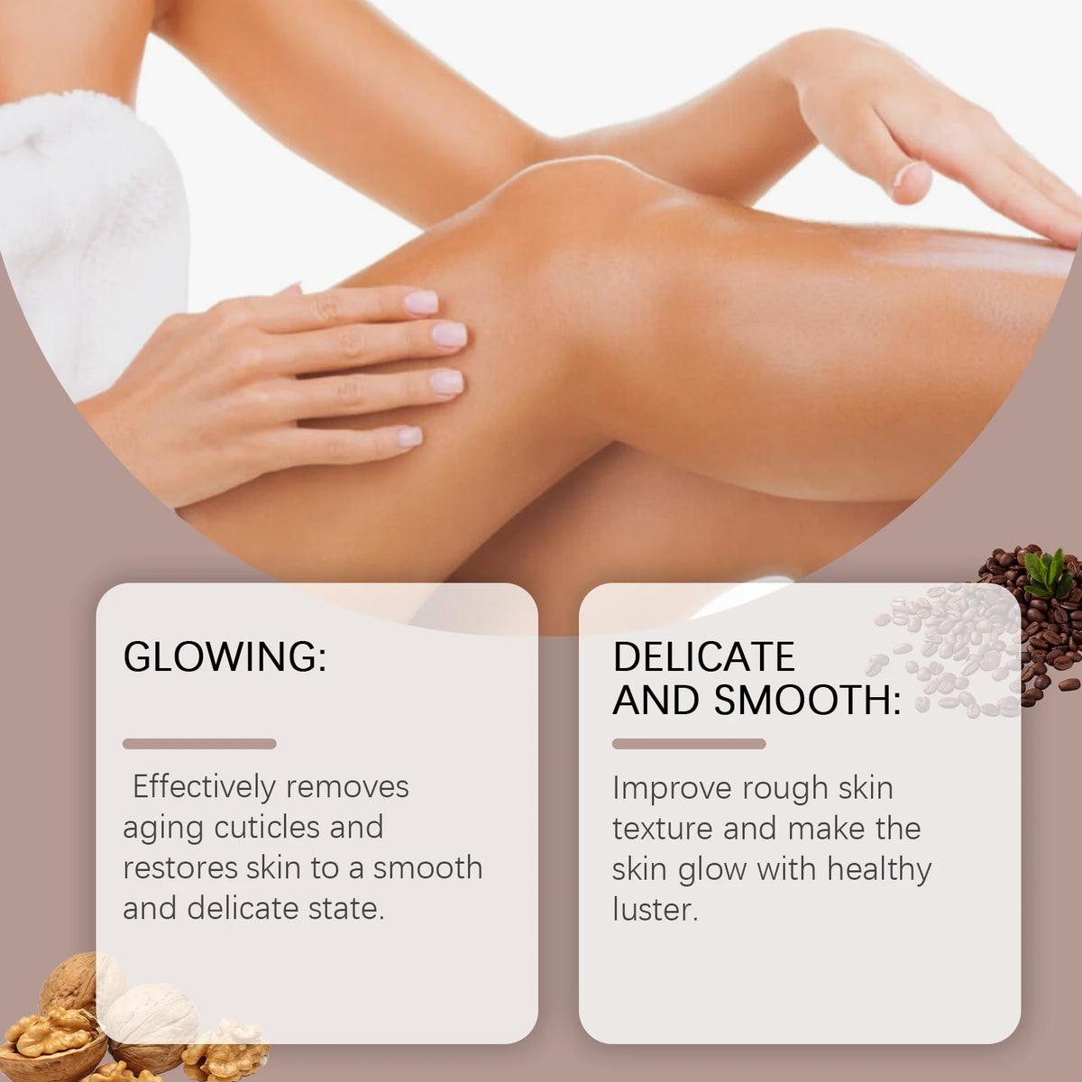 Offee Nourish Body Scrub Gently Remove Dead Skin Softening Keratin Deep Moisturizing Improve Roughness Exfoliating Care Scrub