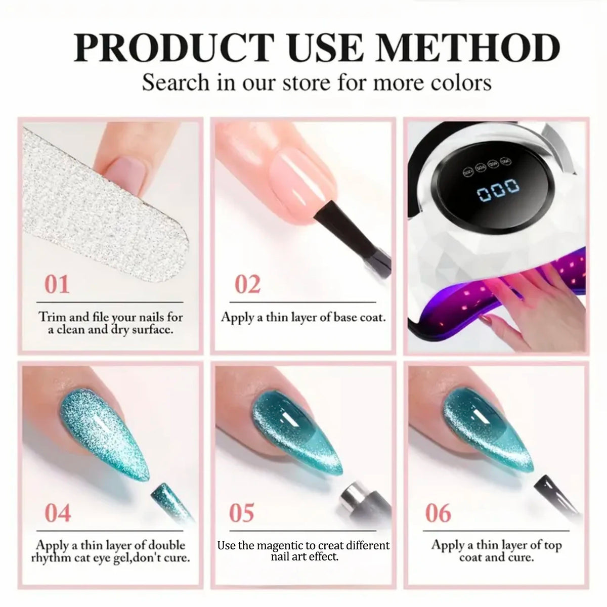 WS 10ML Sunlight Cat Eye Gel Nail Polish Autumn Winter Whitening Wine Red Color Light Sunset Glow Cat Eye Glass Beads Nail Atr