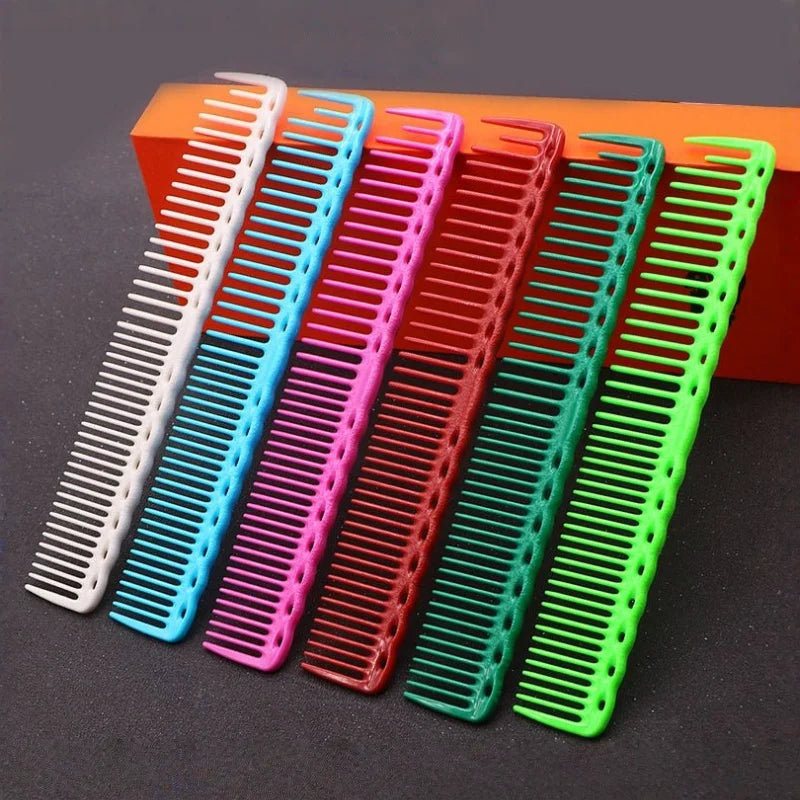 Professional Haircut Comb Barber Shop Hair Trimmer Hairdressing Hairbrush Hairstylist Hair Cutting Combs Hair Salon Styling Tool